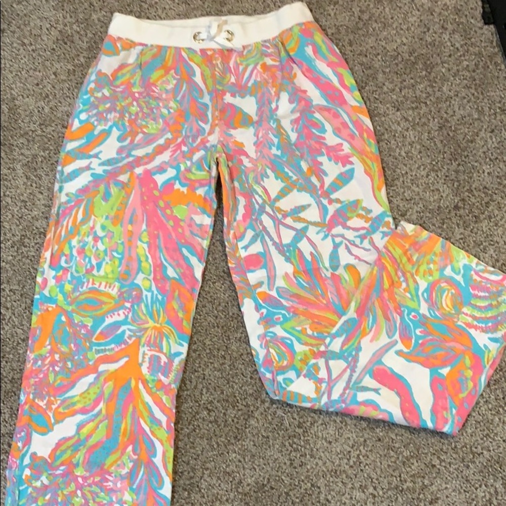 Lilly Pulitzer Kids Linen Beach Pants